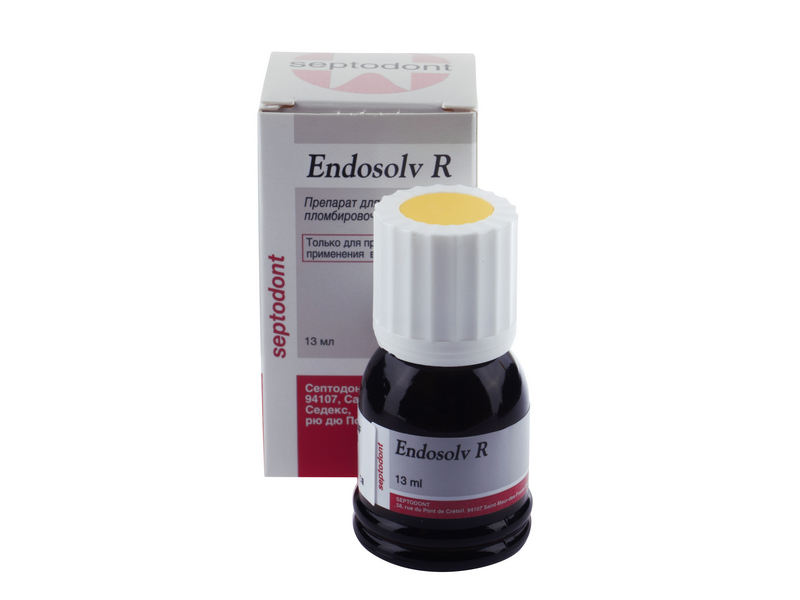 Endosolv R(13мл)- жидкость для распломбировки фенолопластной смолы. Фото �2