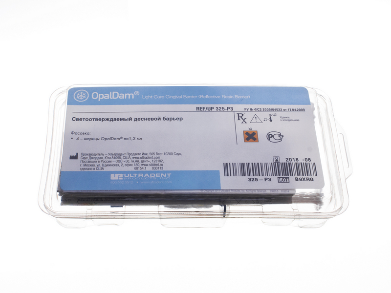 OpalDam Kit белый (4 x1.2мл) - защита мягких тканей