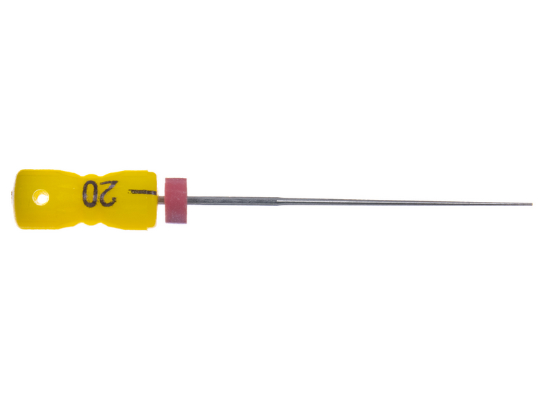 Finger Plugger n20 L25 2% (steel) - инструменты эндодонтические (6 шт.)