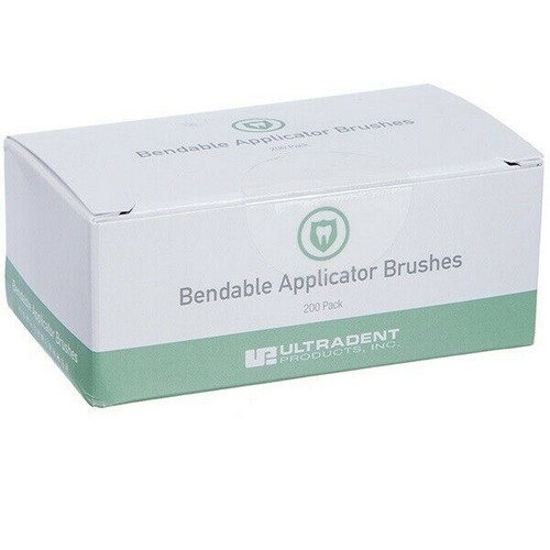 Bendable Applicator Brushes 200 шт.уп.- одноразовые брашики для аппликации