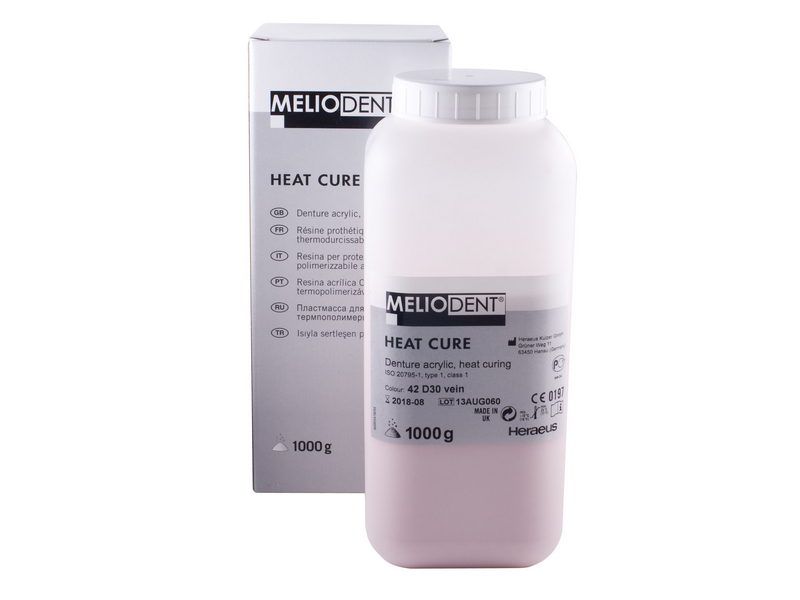 Meliodent HC, 1kg, 48 - розовый с прожилками