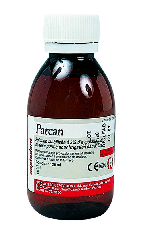 Parcan solution (250мл) -р-р для эндооднтической обраб. каналов