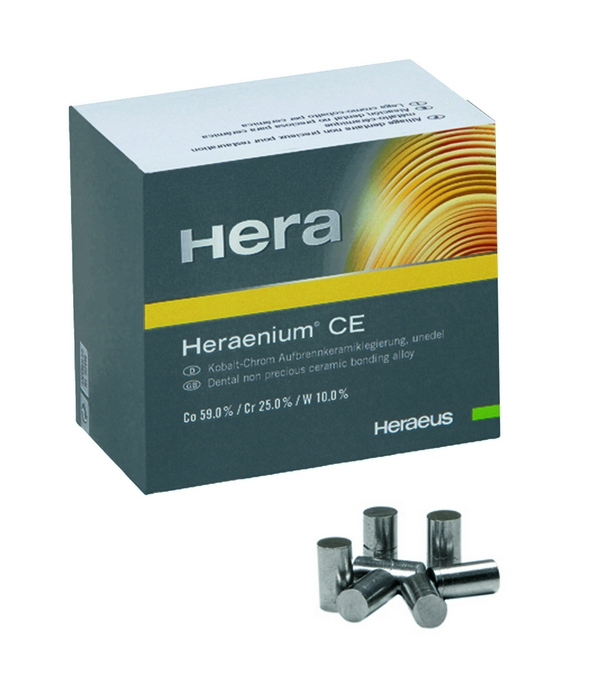 Heraenium CE  1000g дентальный сплав для бюгелей (Co, Cr, Mo)