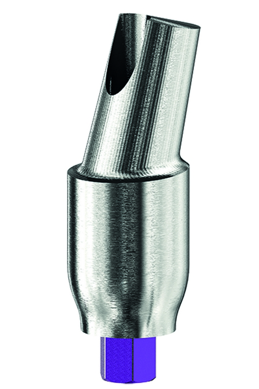 Абатмент угловой фронтальный Ø 4.2 мм, шейка 7.0 мм в комплекте с винтом