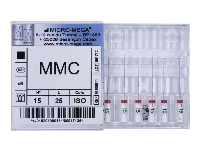 MMC files, № 15, L 25 (6 шт.\уп.)  - инструменты эндодонтические. Фото �2