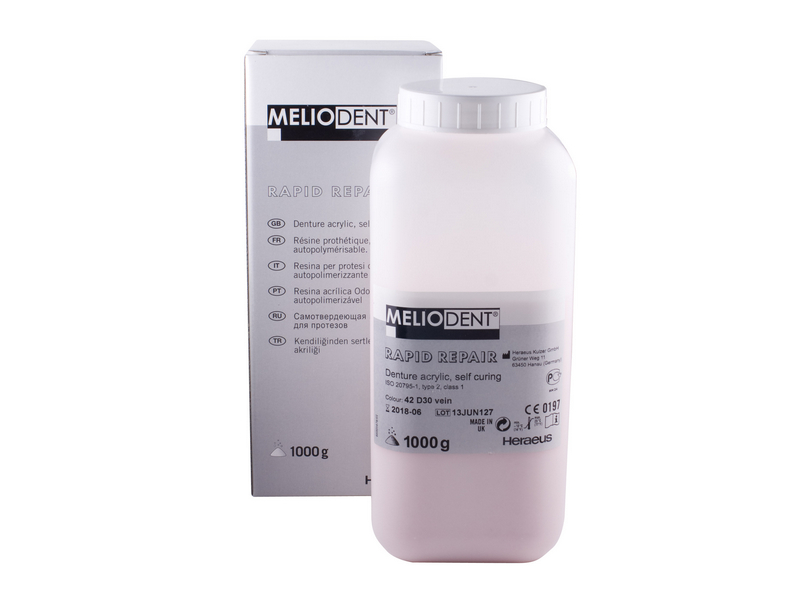 Meliodent RR, 1kg, 48 - розовый c прожилками