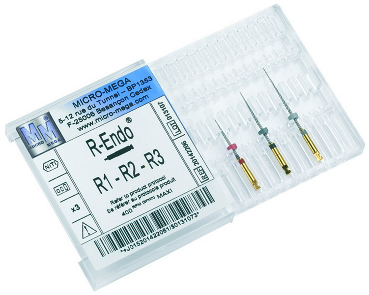 R-Endo начальный набор R1\R2\R3 (3 шт.\уп.) -  -  инструменты эндодонтические. Фото �2