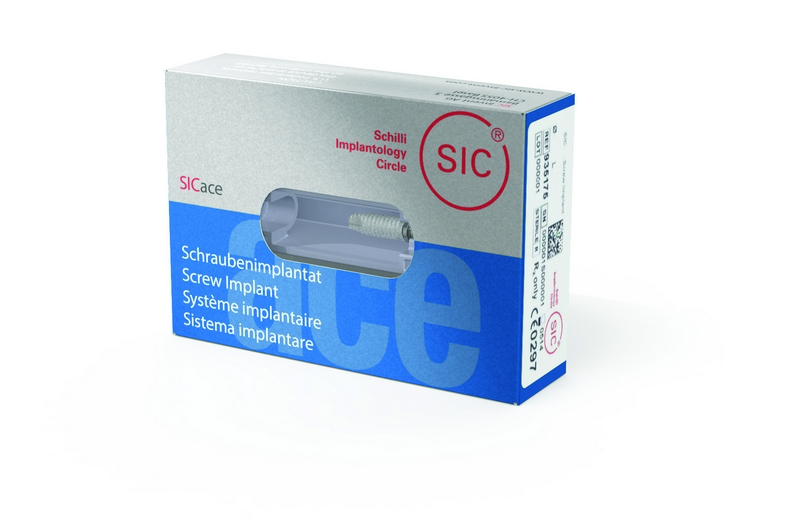 Имплантат SICace  Ø 3.4 мм / 7.5 мм в комплекте с заглушкой. Фото �2