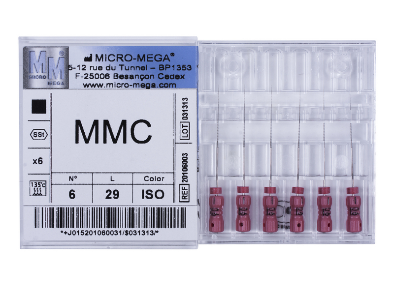 MMC files, № 06, L 29 (6 шт.\уп.)  - инструменты эндодонтические. Фото �2