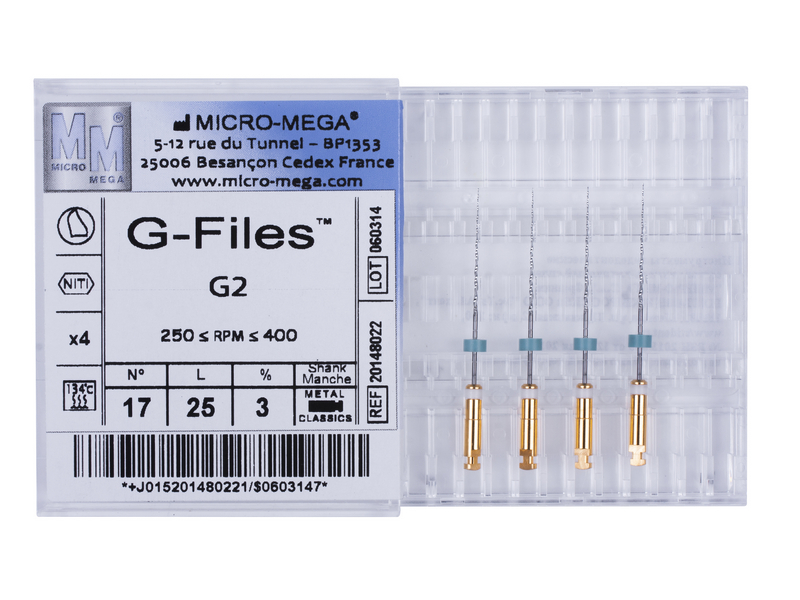 G-Files G2 25 mm Classics - инструменты эндодонтические. Фото �2