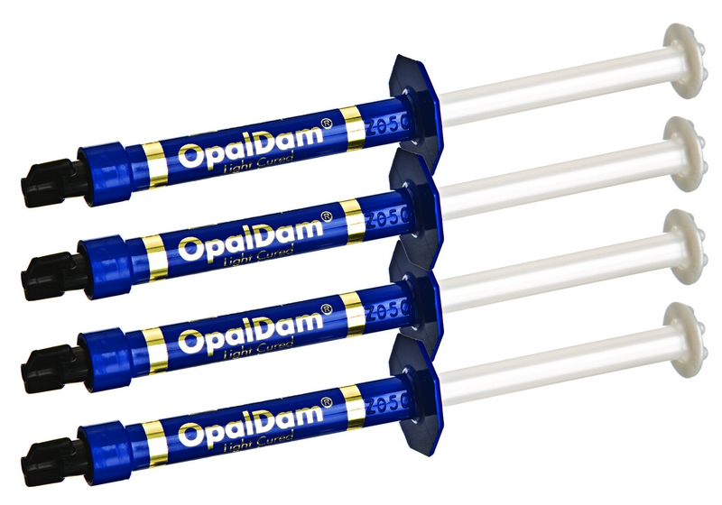 OpalDam Kit белый (4 x1.2мл) - защита мягких тканей. Фото �3
