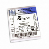 2Shape TS2 N25 L25 6% (6 шт/уп.) - инструменты эндодонтические ротационные