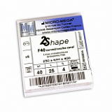 2Shape F40 N40 L25 4% (6 шт/уп.) - инструменты эндодонтические ротационные