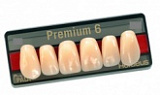 Зубы Premium 6 цвет A3 фасон R6 верх