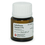 Iodoform Gauze 5%/Повязка с Иодоформом-повязка иодоформная для лечения постэкстракционных лунок 